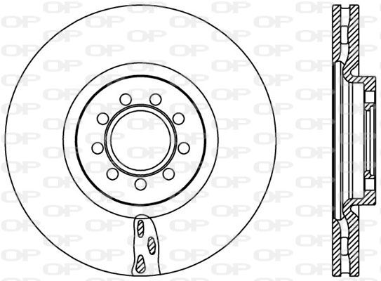 OPEN PARTS Jarrulevy BDA2389.20